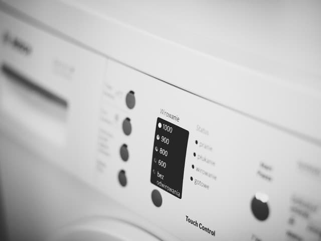 洗濯機の設定