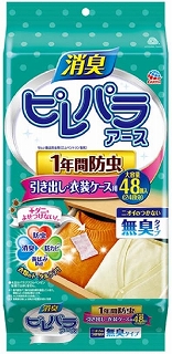 ピレパラアース 防虫剤 1年用 無臭タイプ