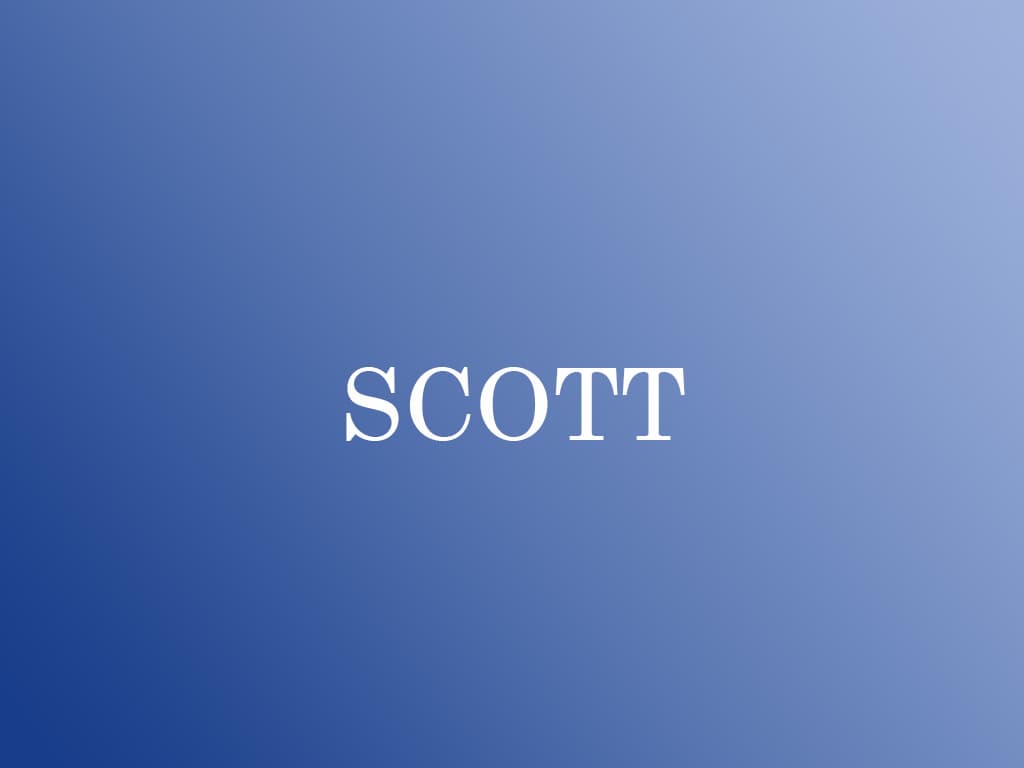 SCOTT(スコット)