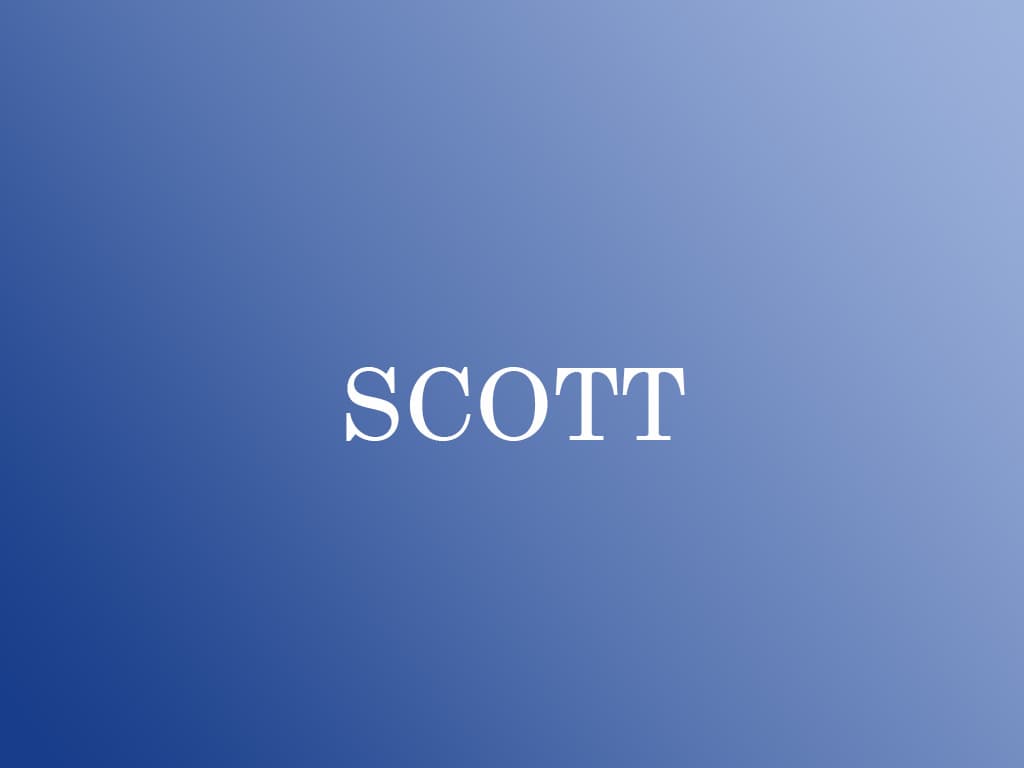 SCOTT